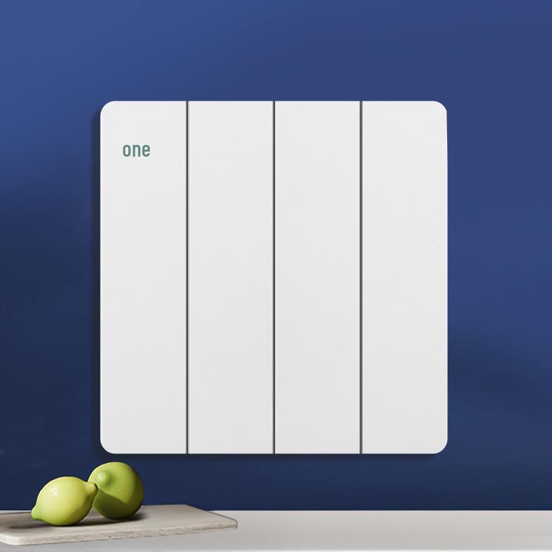 British Style 1-Gang 13A Multifunctional USB Socket, Hong Kong & Macau, White Panel