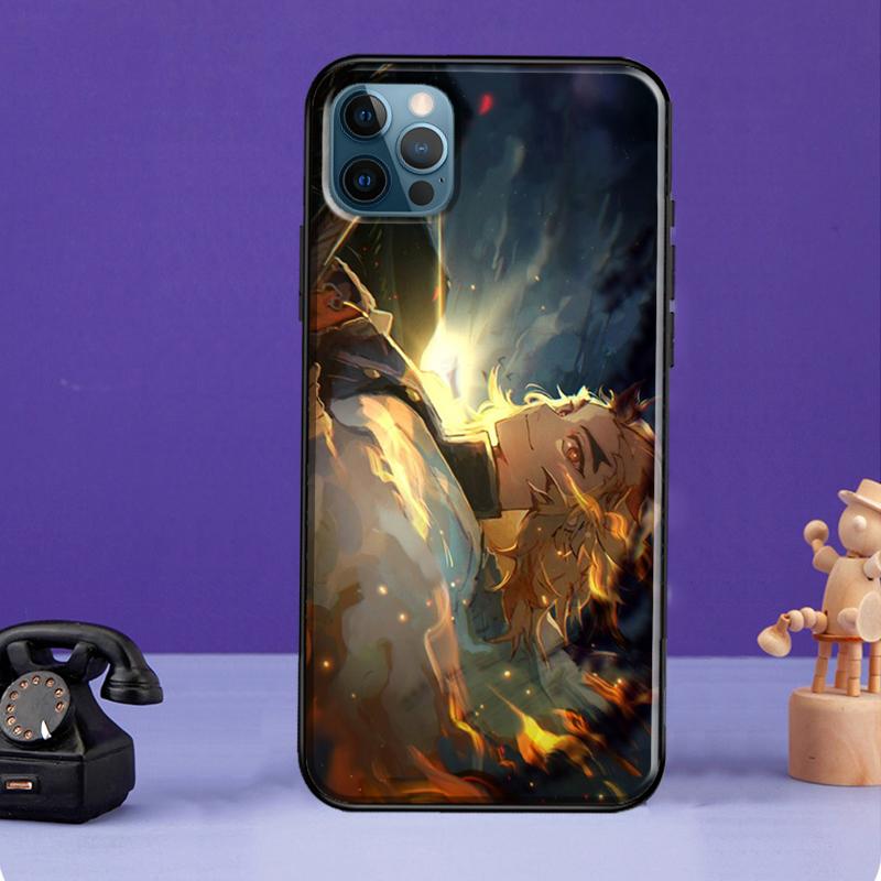 Demon Slayer Kimetsu No Yaiba Phone Case For iPhone 11 14 13 Pro Max XS XR X SE 2020 5S 6S 7 8 Plus 12 Mini Back Cover