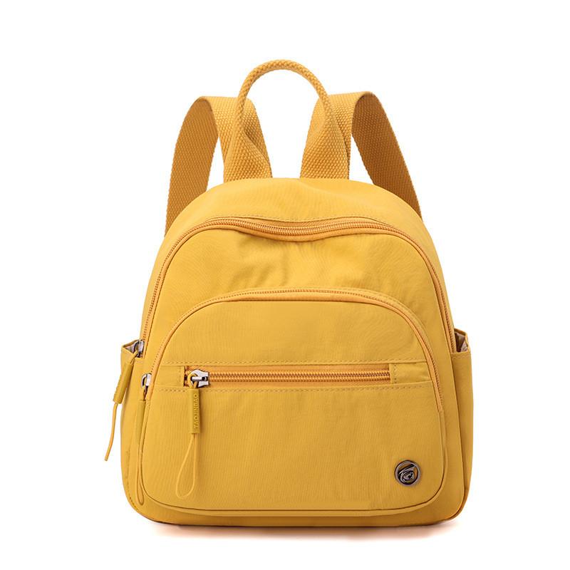 Minimalist Nylon Crossbody Bag With 10in Laptop Sleeve Breathable For Daily Commute Essentials