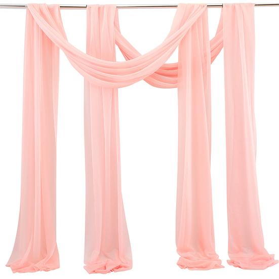 Backdrop Tulle Durable Easy To Hang Vibrant Color Graceful Wedding Drapery Arch Draping Swag Supply