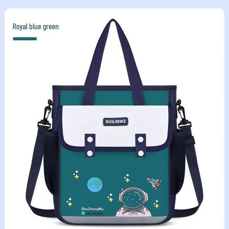 

Multi-use Tutoring Tote: Kids Crossbody and Handheld Bag with Logo