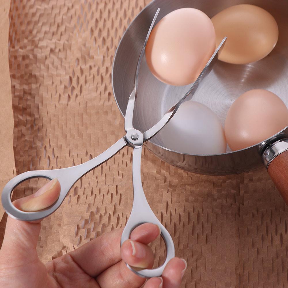 Tang Roestvrij Staal Voedseltang Creatieve Anti-brandwond Taartklem Dubbelhoofd Multifunctionele Saladeklem Patisserie