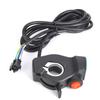 E Bike Thumb Throttle LCD Display Digital Battery Voltage Power Switch for Electric Vehicle