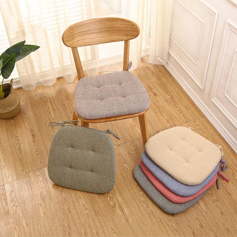 Summer Dining Chair Cushion Stuffed Memory Foam Sliced Bread Food Pillow Sofa Chair Decor Seat Cushion Cute Student Chair Pad