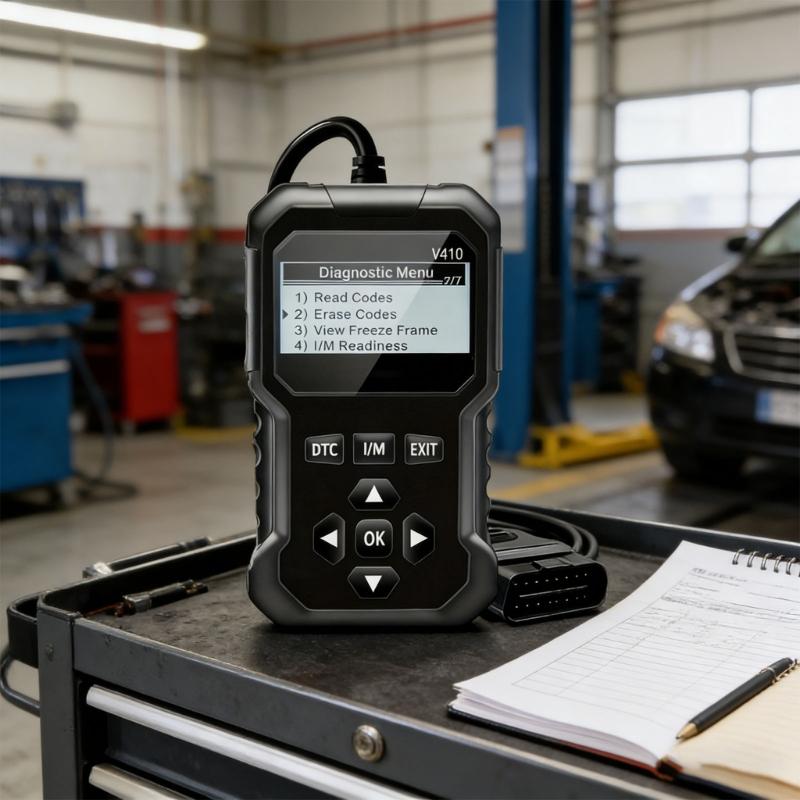 Industrial OBD2 Diagnostic Scanner High Resolution Display Multiple Language Compatibility Car Diagnostic Tool