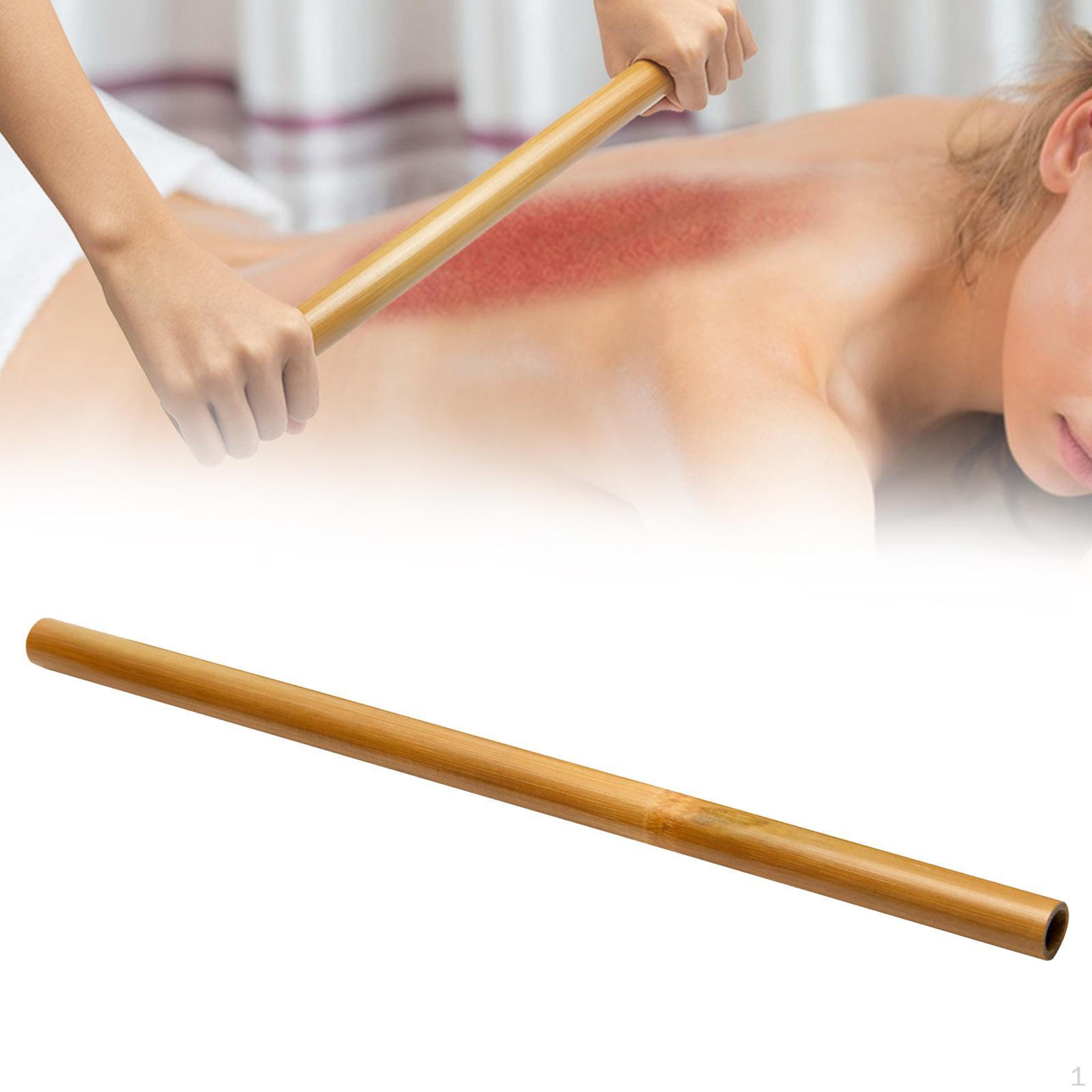 

Массажный ролик из бамбука для расслабления тела и снятия мышечного напряжения 42x2cm