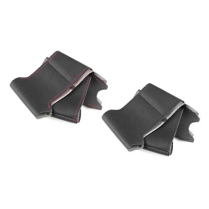Car For Mini Cooper F54 F55 F56 F57 F60 R55 R56 R57 R58 R59 R60 R61 2017 2018 Steering Wheel Microfiber Leather Cover Trim