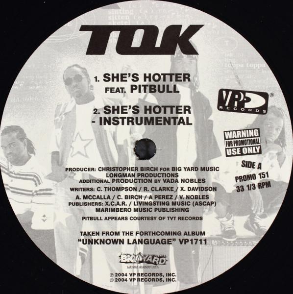 

12inch Record T.O.K. Shes Hotter Shes Hot PROMO151 VP Records 2004 US Reggae Ska Dub Used