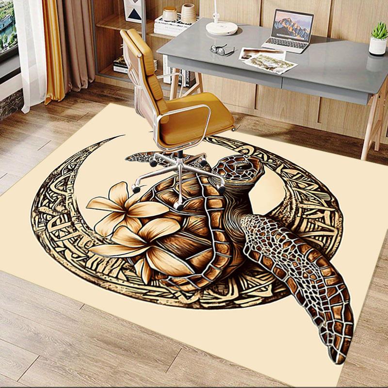 1PC Turtle Moon Non-Slip Floor Carpet Compatible for Office&Living Room&Bedroom&Dining room -  Soft & Pattern, Vibrant Colors-H0395