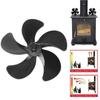 Replaceable Fireplace Fan Blades For Better Room Heating