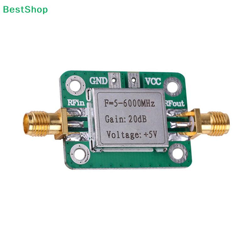 RF Medium Power Amplifier SPF5189 LNA For 50-4000MHz/5-6000MHz Gain Range From 0.6dB To 20dB Shielded Board Configuration