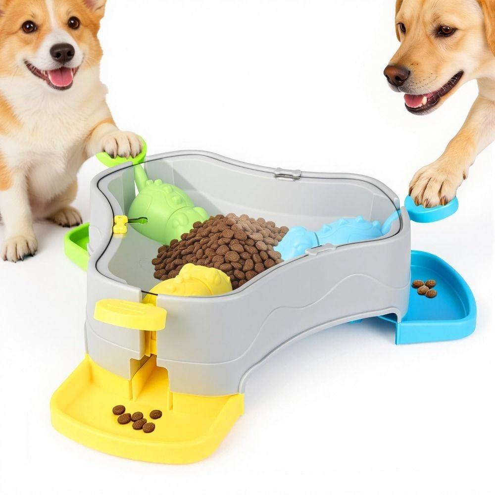 Slow Eating Dog Slow Feeder Press Design Pet Puzzle Bowl New Interactive Feeder Toy Daily Use