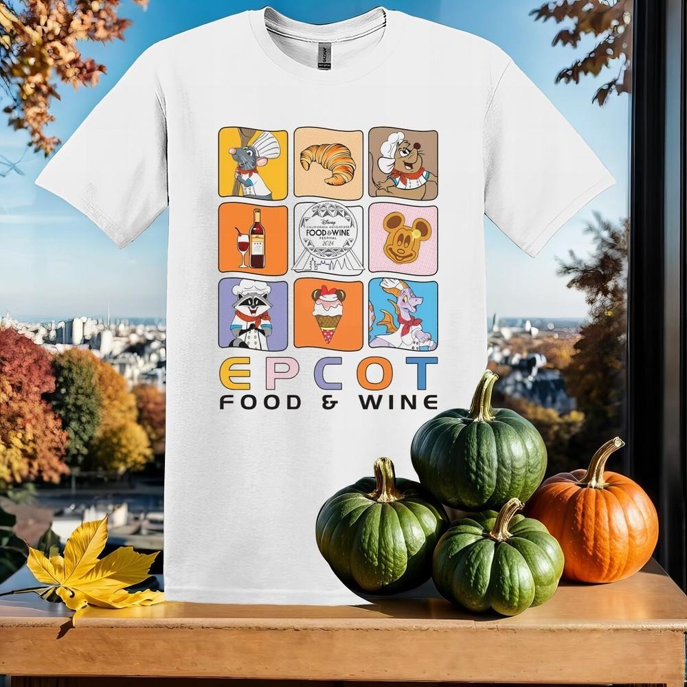 

Epcot International Food T-shirt Kids Hoodie Men Women Unisex Tshirt SX496 M