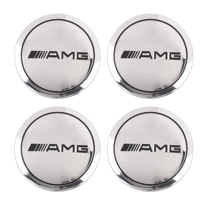 RPO5   4pcs 56MM Car For Mercedes Benz A C E S W177 W176 X166 X167 C257 C218 X253C118 C117 H247 Wheel Center Hub Cap Badge Logo Sticker