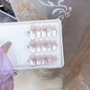 Hand-woven Armor-like Ice-transparent Butterfly Summer Ice-transparent Zircon Butterfly Cat's Eyes Pure Temperament Manicure Stickers