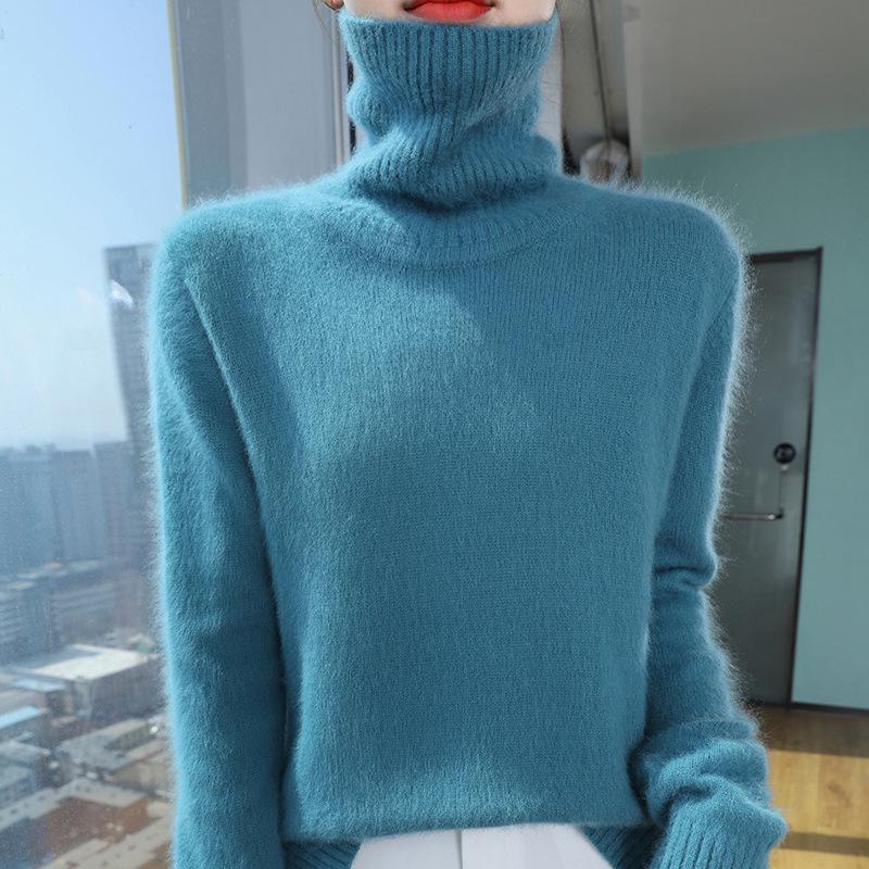 Mink Cashmere Sweater: Autumn/Winter Women`s Stylish