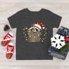 3D Print Cute Raccoon T Shirt for Kids Christmas Animal Pattern T-Shirts Fashion Raccoon Lover Short Sleeve Boy Girl Tops Tees