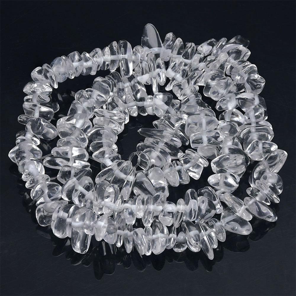 16 inch Natural Stone Beads Chips Beads 5-8mm Irregular Crystal Agate Gravel Beads Diy Bracelet For Jewelly HK058