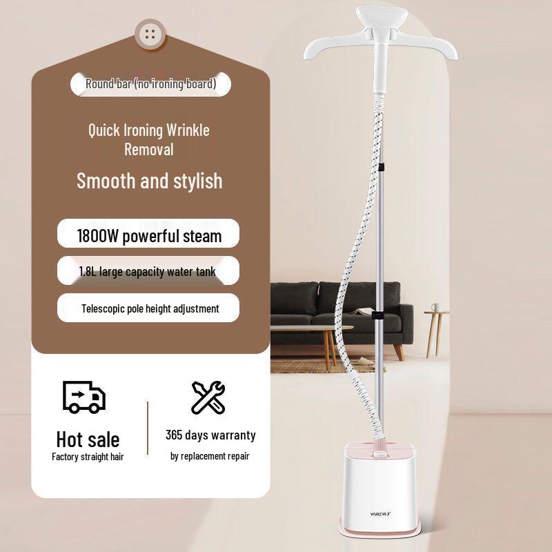 Compact Vertical High-Power Clothes Steamer