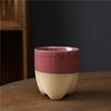 Retro Ceramic Cup Coarse Pottery Teacup Kung Fu Tea Set Small Cup Nordic Style Simple Ceramic Master Cup