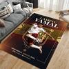 Sports Area Rug, Lamine Yamal Spain 19 Golden Boy Poster, Fan Cave Decor, Non-Slip Mat