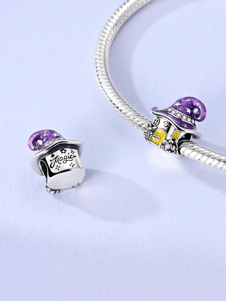 Copper Plated Original Charms Cute Little Monster Beads Fit Bracelet Women'S Jewelry Gift