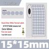 Silver Thermal Adhesive Printable Food Label