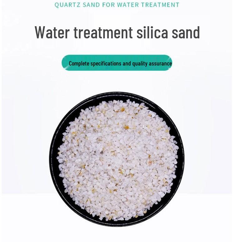 Quartz Sand Particles for Water Treatment & Filtration: Softener, Sandblasting, Drinking Water