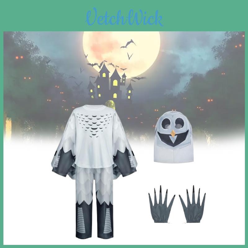 99 Noches En El Bosque Disfraz de Búho de Halloween Mono Animal Para Cosplay Y Eventos de Fiesta