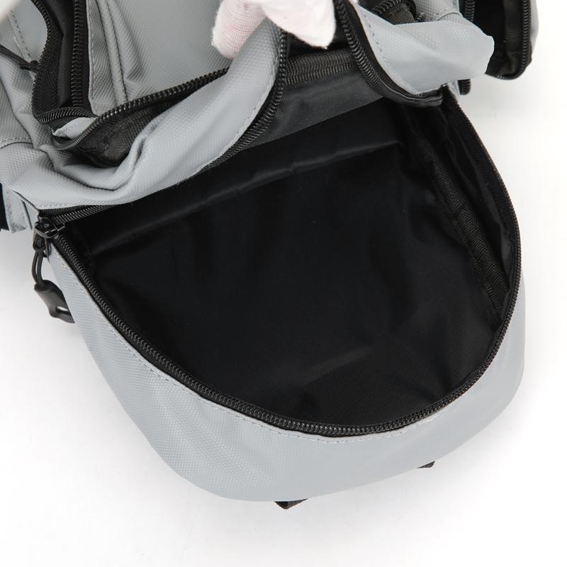 Men's Backpack and Chest Bag 2 In 1 Fashion Small Black Shoulder School Bag for Man Designer Waterproof Sports Travel Bag