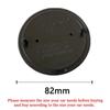 1pcs 74/82mm Car Hood Front Rear Trunk Emblem Badge Replacement Auto Modification Accessories For Bmw E46 E90 E60 F10 F30 E39 X5 blfg97