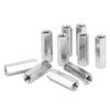 20 Pcs Hex Coupling Nut M5x0.8 L25mm Rust Corrosion Resistance Stainless Steel Threaded Rod Connectors