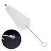 Trumpet Mouthpiece Valves Brush Flexible Brush with Handle Maintenance Care Tool