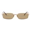 Prada Rectangular Sunglasses Women sunglasses Gold SPRA60E5AKC059FE70G