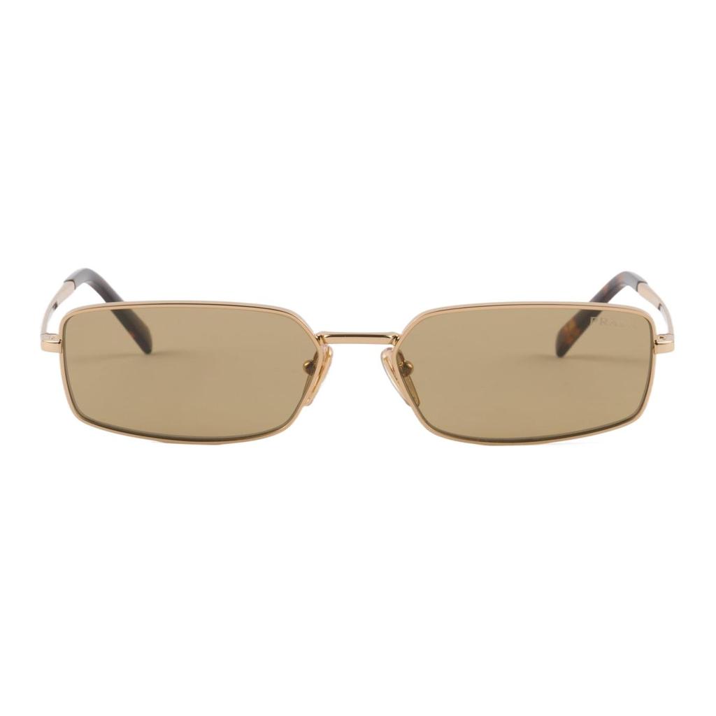 Prada Rectangular Sunglasses Women sunglasses Gold SPRA60E5AKC059FE70G