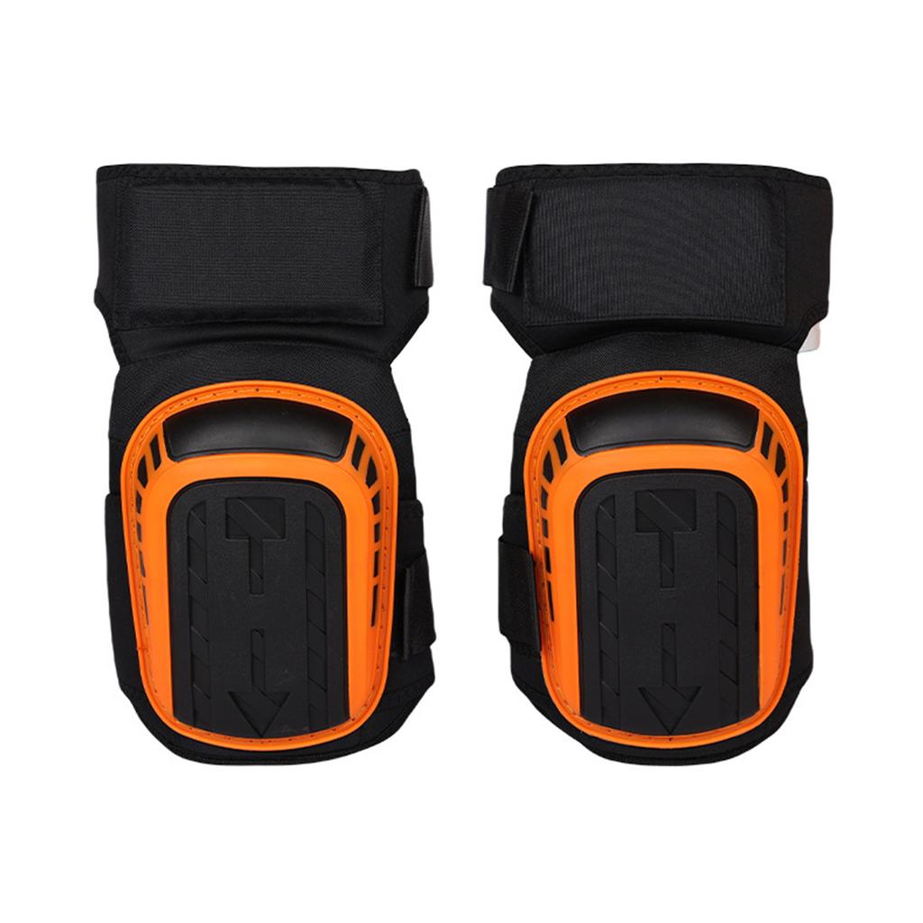 2PCS Heavy Duty Outdoor Knee Pads Hard Shell Protective Breathable Anti Shock Kneeling Pads for Cycling Skating Climbing Work