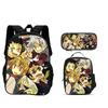 Trip Rucksack Children Spacious Backpack Animated Movie Students Schoolbags for Girls Boys Cartoon Hoppers School Carrier