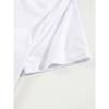 One-Piece YHWH Theme Printed Crew Neck T-Shirt | Spring/Summer, Short Sleeve, Casual Style, Medium Stretch Fabric, Fashionable and Comfortable