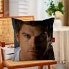 Movie DDexter Morgan Throw Pillow Case For Decoration 30cm 50cm 55cm Square Home Pillowcase Case