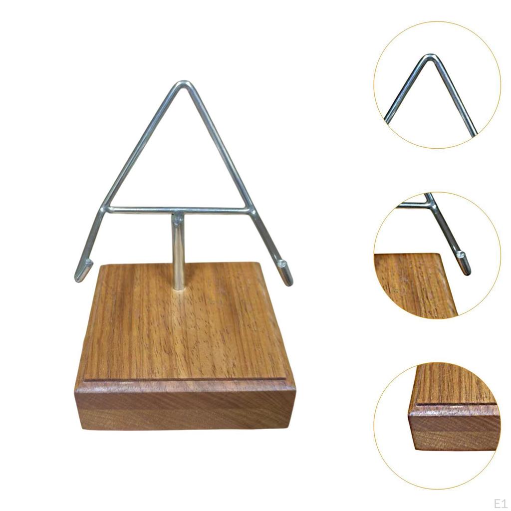 Metal Arm Display Stand Home Decoration Easy To Use Convenient Rock Holder for Desktop Small