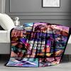 Coperta con Stampa Grand Theft Auto VI - Morbida e Confortevole, per Camera da Letto, Viaggio, Divano, Decorazione Casa - Regalo di Compleanno o Natale per Amico