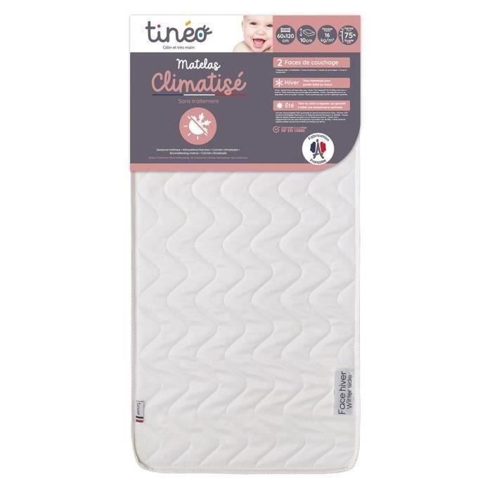 Babymadrass Klimatisert TINEO 60x120 cm