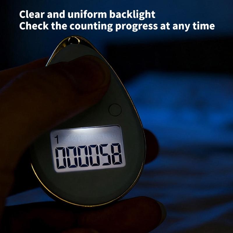 6 Channel LCD Screen Handheld Tally Counter 6 Digit Portable ABS Counter For Sports Scoring And Warehouse Counting
