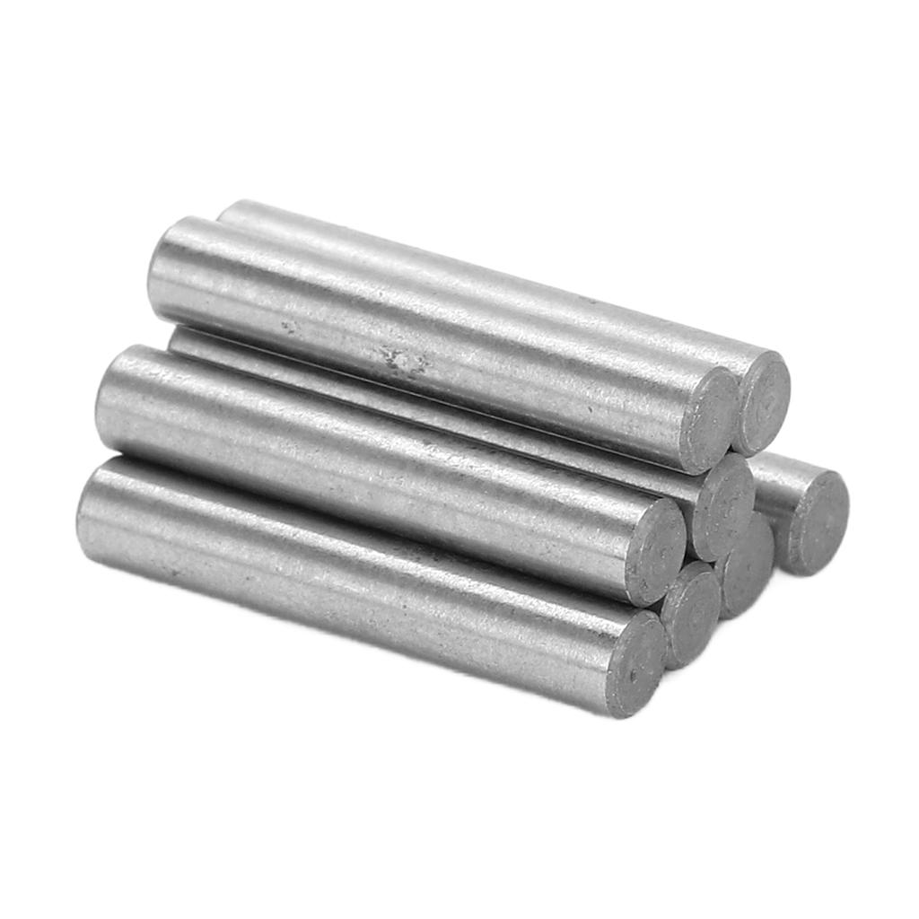 8PCS RC 3X17mm Pin Steel Pin for Arrma Typhon Senton Granite 3S 110 RC Car Upgraded Parts