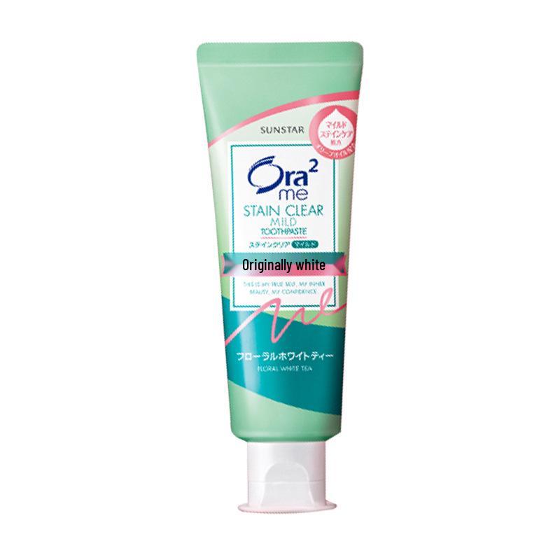 Ora2 Brightening Fresh Japanese Toothpaste: Removes Bad Breath, Cleans Stains, Prevents Cavities, 125g/140g.