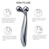 3D Roller Massager 360 Rotate Y Shape Thin Face Full Body Shape Massager Lifting Wrinkle Remover Facial Massage Beauty Care Tool