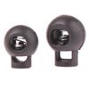 50Pcs Rope Cord Locks Clip Ends Round Ball Shape Luggage Lanyard Stopper Sliding Plastic Sewing Garden Home Cord Locks