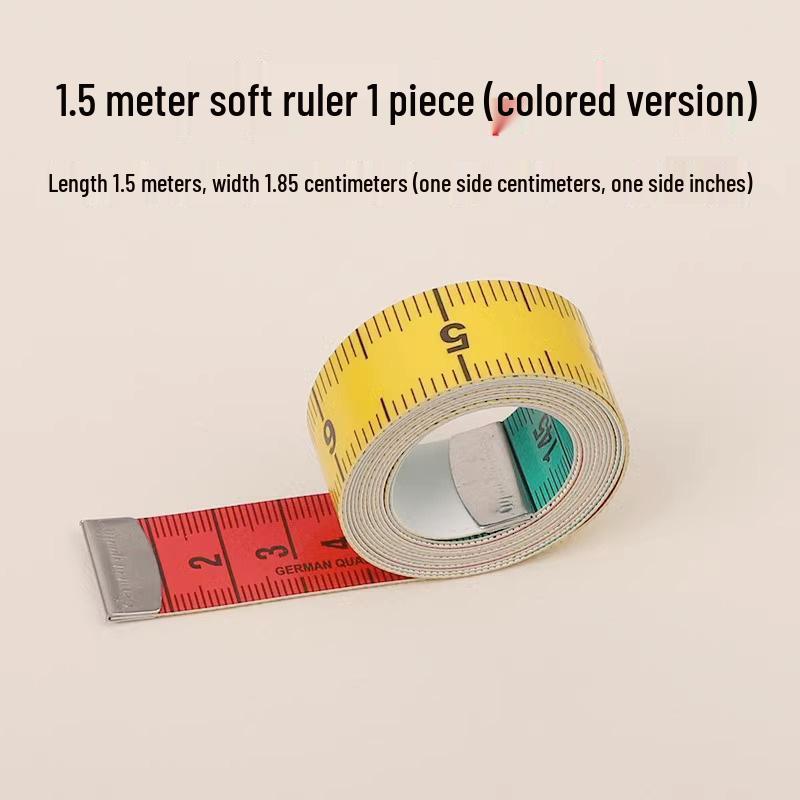 1.5m Thickened Soft Measuring Tape for Bust, Waist, Hip, Leg, and Arm Circumference