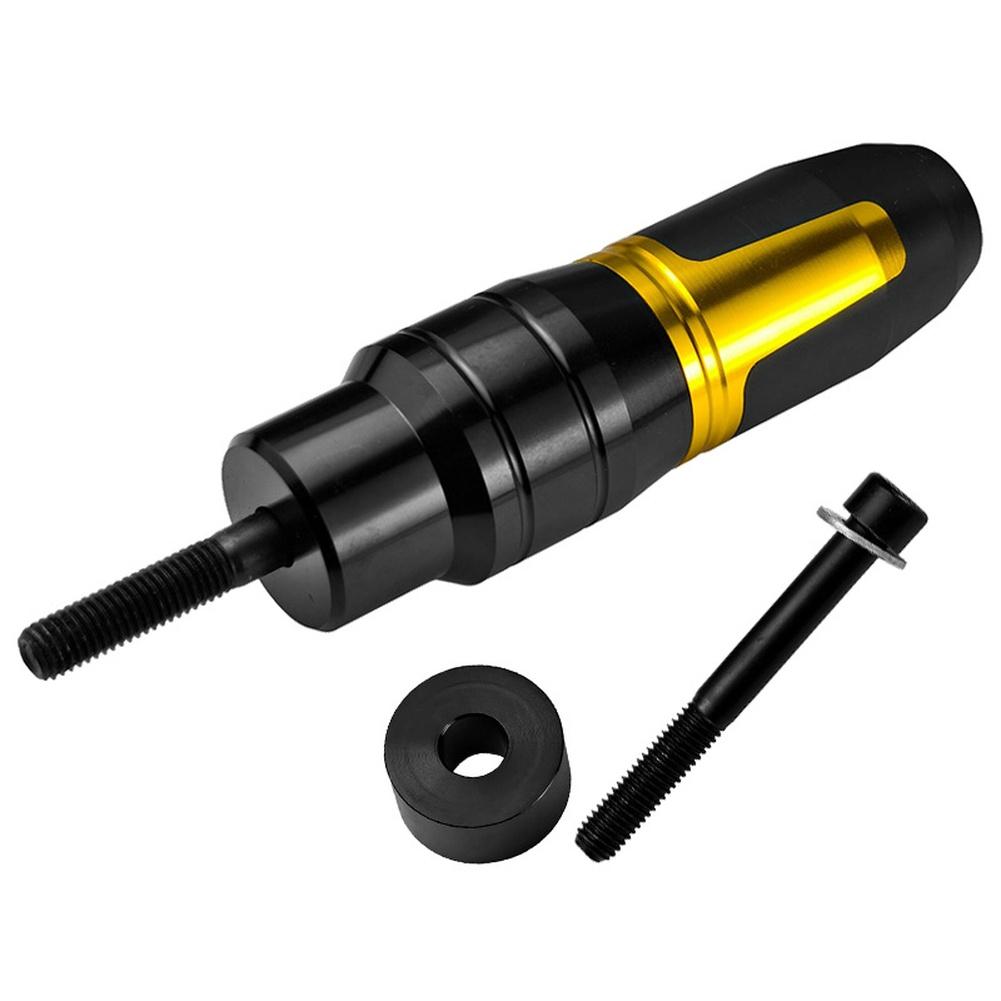 CNC Aluminum Motorcycle Exhaust Pipe Crash Bar Fork Protector Falling Protection Motorcycle Exhaust Sliders Crash Protector