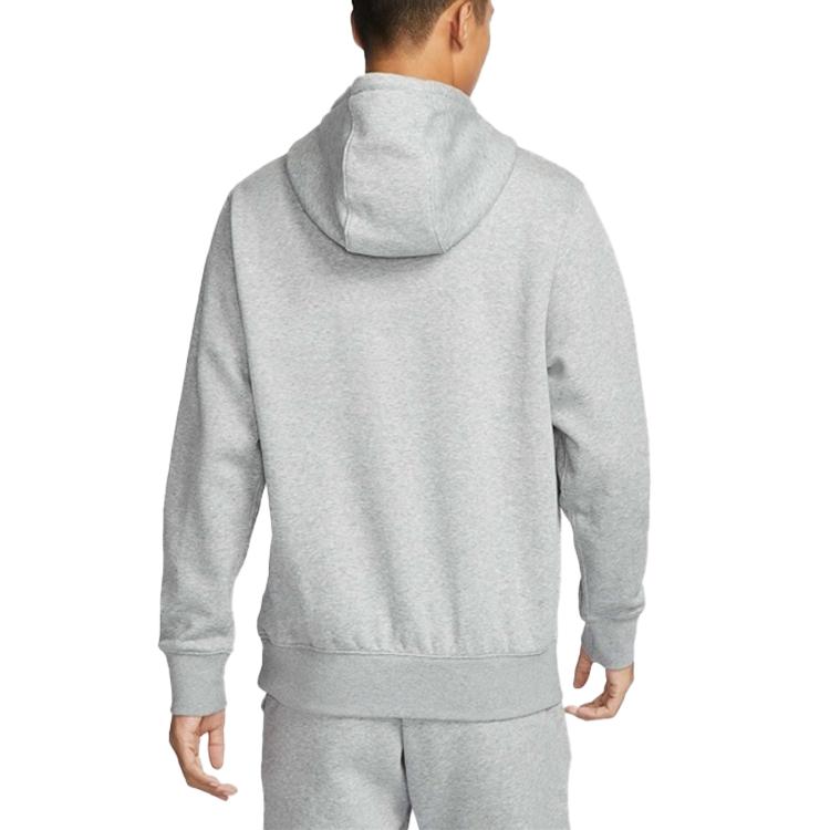 New Nike ClubSportswear FW24 Sweatshirt Men's Gray HJ2160-063